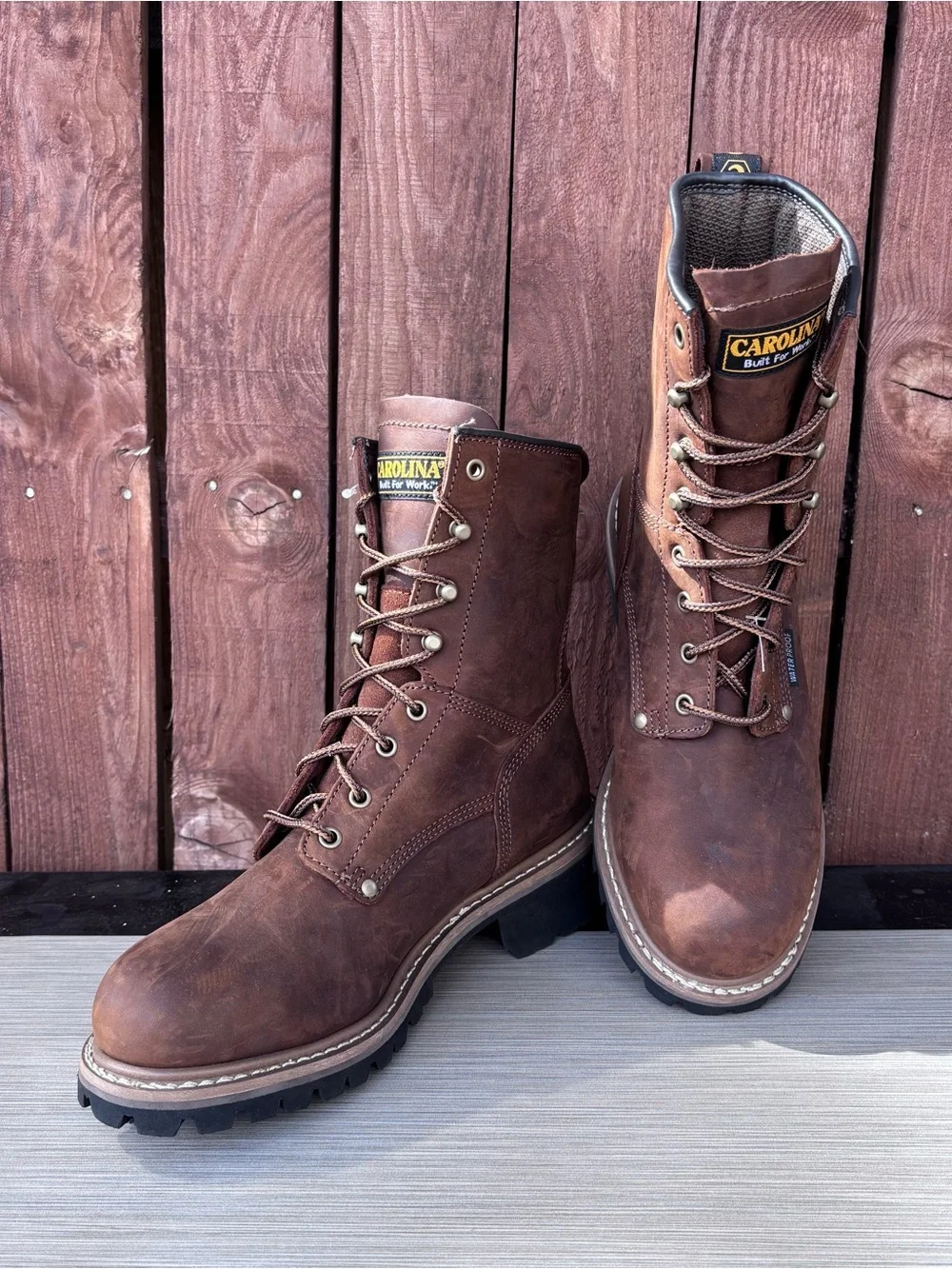 CAROLINA LOGGER Steel Toe Work Boots